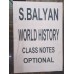 BALYAN SIR INSIGHT HISTORY OPTIONAL FULL CLASS NOTES | ENGLISH MEDIUM