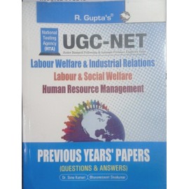 R' Gupta Publication [UGC NET/JRF/SET - Labour Welfare & Industrial Relations Labour & Social Welfare Human Resource Management Paper - I, II & III, Previous Years' Papers, English, Paperback]