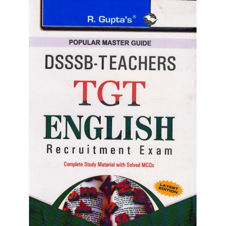 R Gupta's Publication House, new delhi [DSSSB TGT English, Paperback]  by RPH Editorial Board