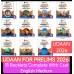 Udaan Prelims Wallah-Static Booklets PDFs 2026-27 English Medium