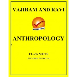 Vajiram & Ravi | Anthropology Optional Printed Notes |  English Medium| 2025