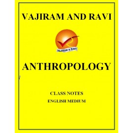 Vajiram & Ravi | Anthropology Optional Printed Notes |  English Medium| 2024