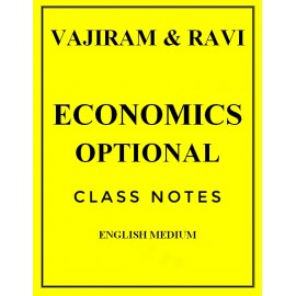 Economy Optonal Hand Written Notes by Vaji Ram and Ravi | Hand Written| English Medium