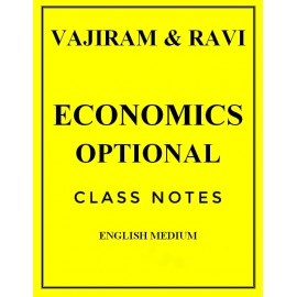 Economy Optonal Hand Written Notes by Vaji Ram and Ravi | Hand Written| English Medium 