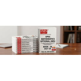 IMS Maths Optional Latest Printed Class Notes 2027-28 | English Medium | UPSC Mathematics Optional
