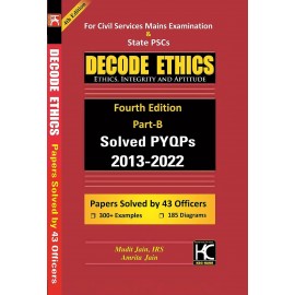 Decode Ethics (4th Edition) | Solved PYQs 2013-2022 (Part B) | Mudit Jain, Amrita Jain | KBC Nano English 