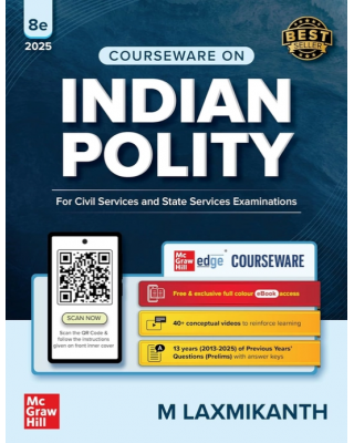 Indian Polity by M Laxmikant 8th Edition| English Medium 