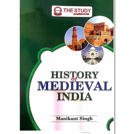 Manikant Singh History Optional  Printed Notes  | English Medium 6 Booklet 