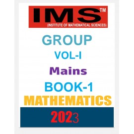 IMS Maths Optional Latest Printed Class Notes| English Medium 2024