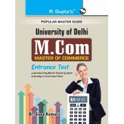R'Gupta Publication [DU M.Com Entrance Test Guide : Complete Study Material with Solved MCQs 2018 Edition  (English, Paperback, Sima Kumari) Paperback]