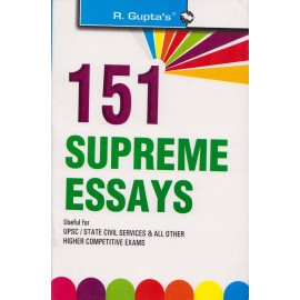 R. Gupta's Publication [151 Supreme Essays (English) Paperback]