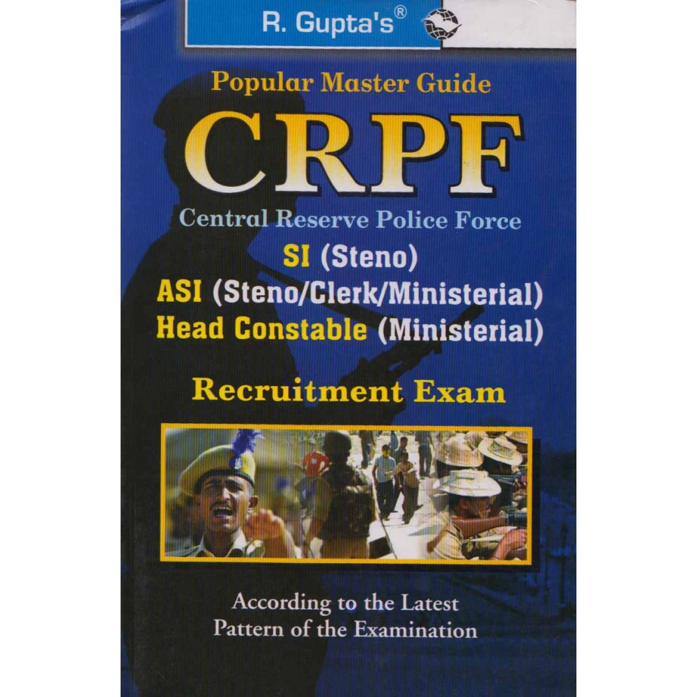 R. Gupta's Publication [CRPF SI, ASI, Head Constable Examination (English) Paperback]