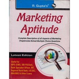 R. Gupta's Publication [Marketing Aptitude Latest Edition (English) Paperback]