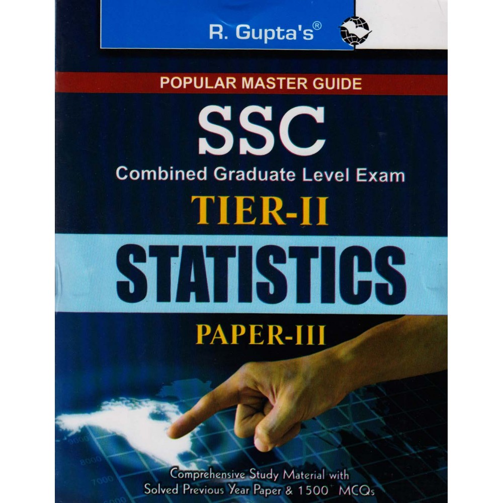 R. Gupta's Publication [SSC CGL TIER - II STATISTICS Paper - III (English) Paperback]