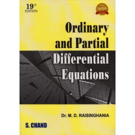 S. Chand Publication [Ordinary and Partial Differential Equations (English) Paperback] by Dr. M. D. Raisinghania