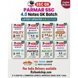 PARMAR SSC 4.0 Notes Economics , History , Geography, Indian Polity, Chemistry , Biology, Physics, Static GK  English Medium 