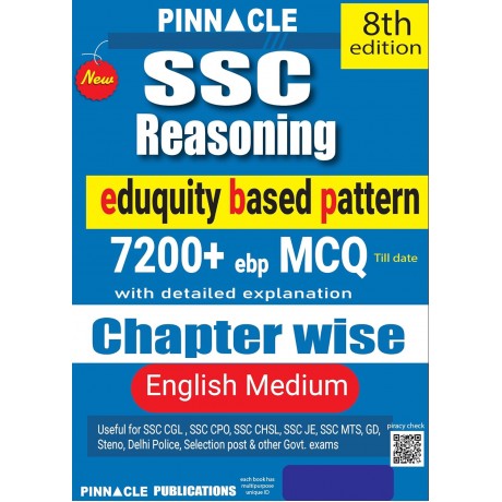 Pinnacle 8th Edition SSC PYQs Books 2026-27 | English Medium 