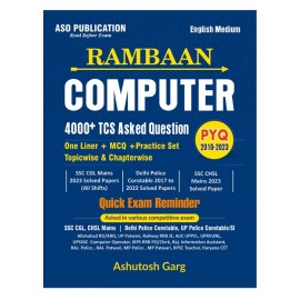 Ramban Computer 4000+ TCS Asked Questions 2010 to 2023 English Medium 