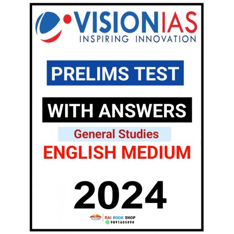 Vision IAS 2024 Prelims Test Series 1 To 35 | English Medium | 2024 