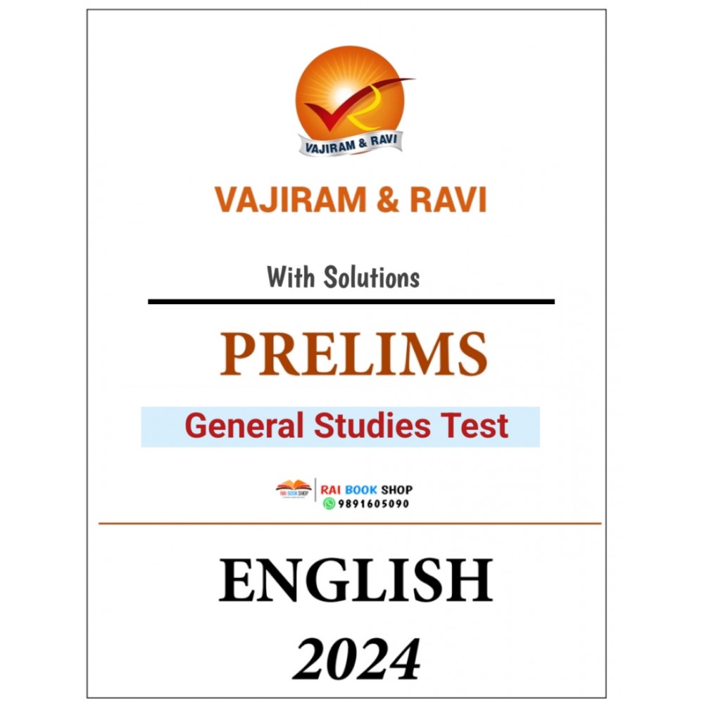 Vajiram And Ravi Prelims Test Series 2024 |1 To 27 | English Medium