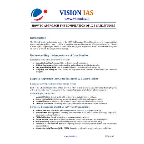 Vision IAS Notes General Studies UPSC Prelims and Mains Exam 2026-27 |English medium 