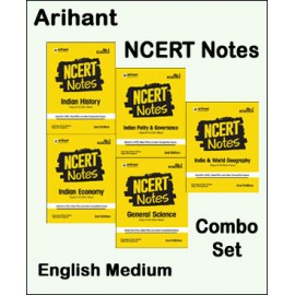 NCERT Notes Class 6-12 & Class 9-12 (Old+New) - 05 Booklets 01 Combo Set - 2nd Edition English Medium -