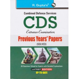 R. Gupta's [CDS Entrance Examination Solved Paper]