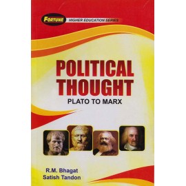 New Academic Publishing Company [Political Thought Plato to Marx] (English) by R. M. Bhagat & Satish Tandon