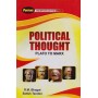 New Academic Publishing Company [Political Thought Plato to Marx] (English) by R. M. Bhagat & Satish Tandon