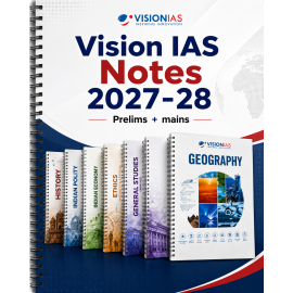 Vision IAS Notes General Studies UPSC Prelims and Mains Exam 2027 |English medium 