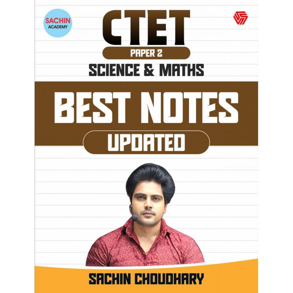 CTET Paper 2 Science & Maths Notes By Sachin Choudhary Sir  | Sachin Academy | Invincible Bilingual 