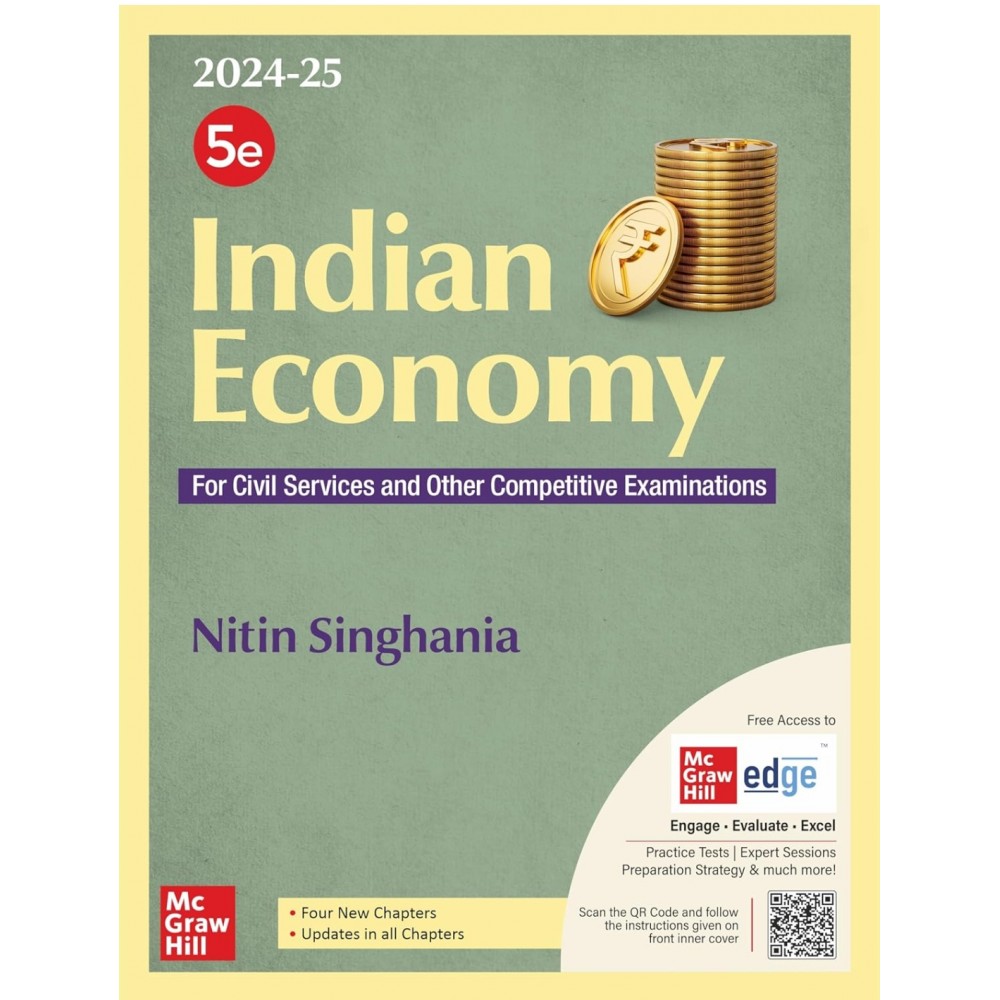 Indian Economy by Nitin Singhania | 5th Edition |(English)