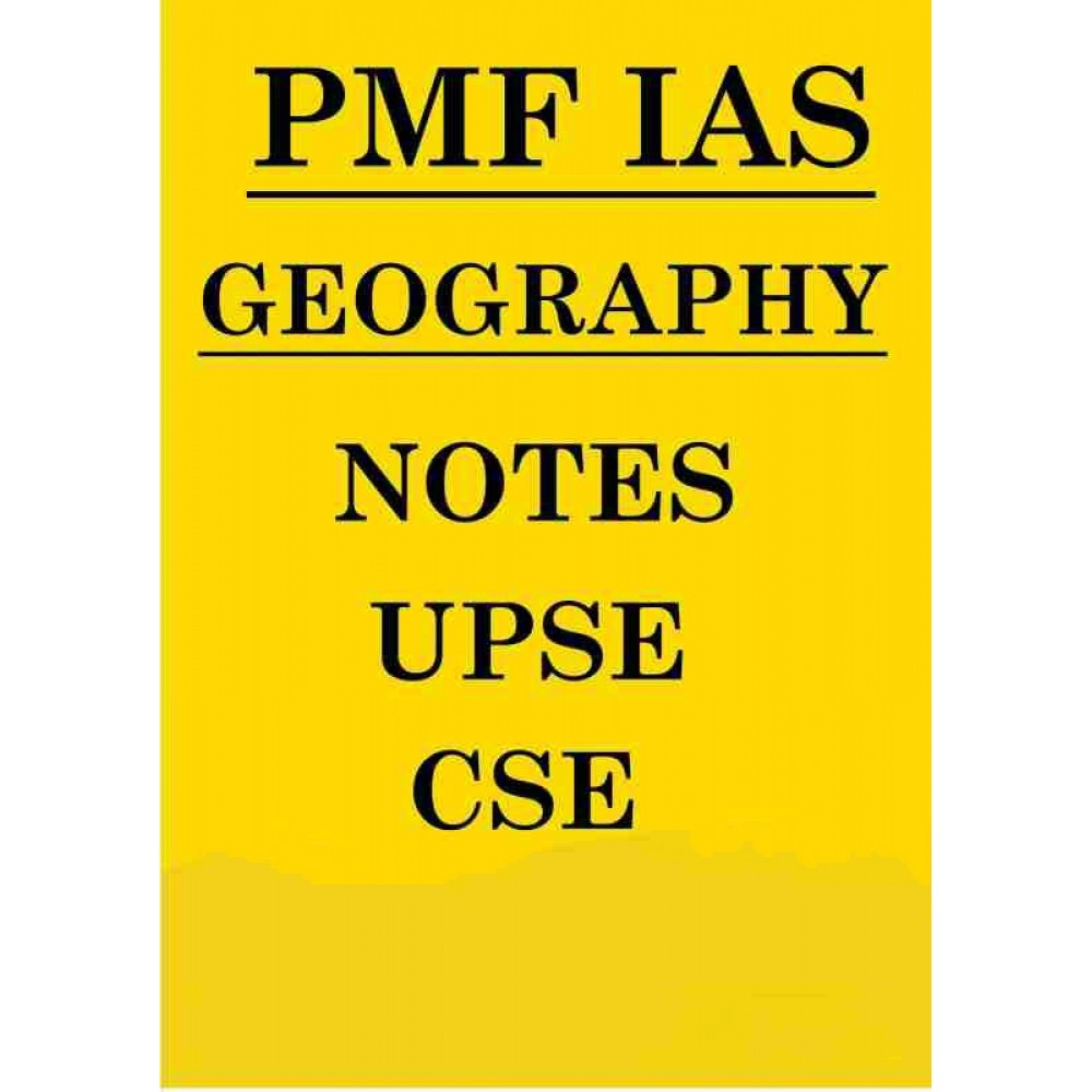 PMF Geography | English Medium | Printed 2023