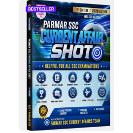 PARMAR SSC Current Affair Shot | English Medium | 1st Edition, 2026 Edition | Helpful For All SSC Examinations | English Medium 