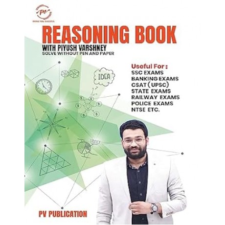 Reasoning Book With Piyush Varshney Solve Without Pen And Paper (English Medium) 