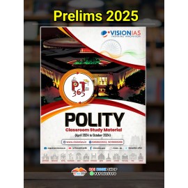 Vision IAS PT 365 Polity and Governance | 2025 UPSC Prelims Exam | English Medium