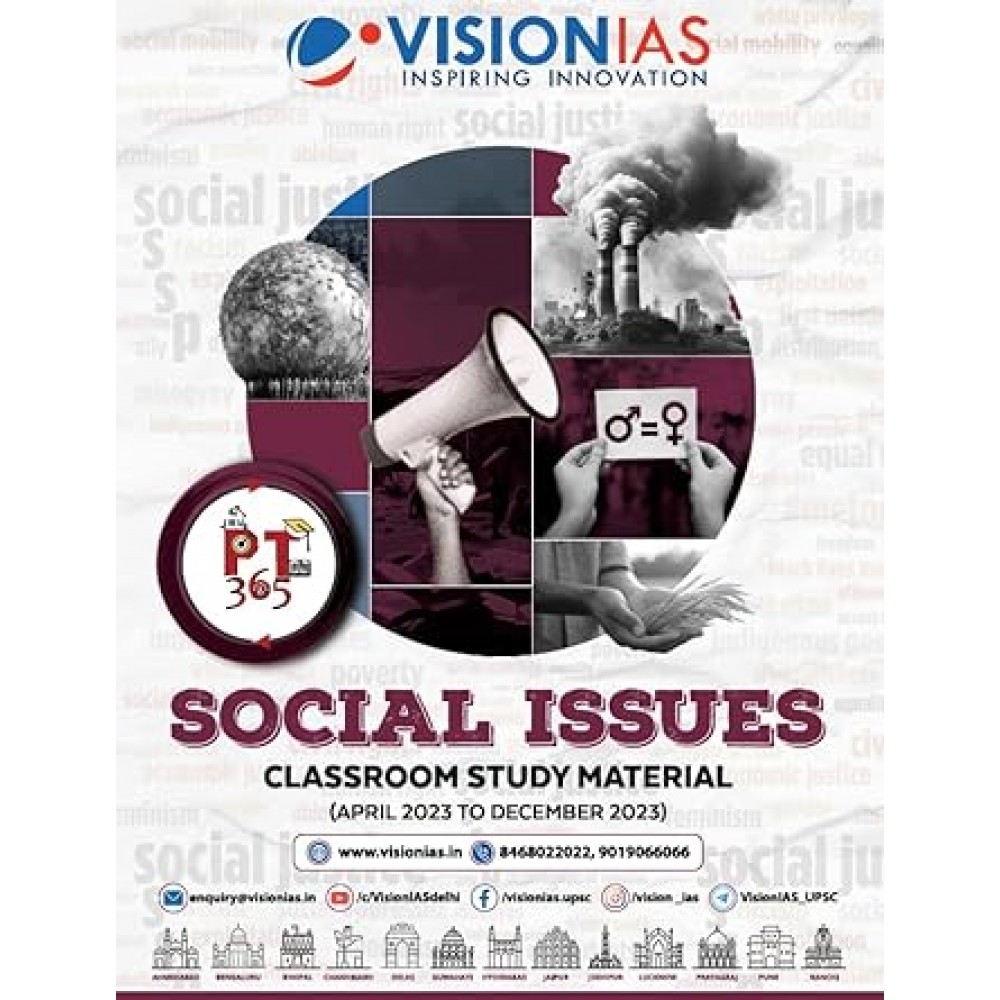 Vision IAS PT 365  Social Issues 2024 English