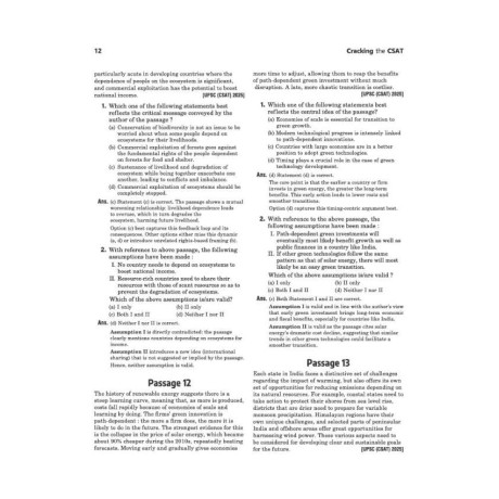 Cracking the CSAT Paper II 2027 | UPSC Civil Services Aptitude Test | Solved Papers (2026–2025) & 10 Crack Sets English
