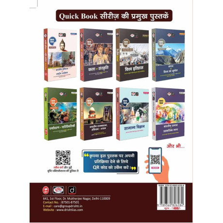 DRISHTI IAS Quick Book CSAT Prashnapatra-II, 9th Edition, Hindi Medium, UPSC Civil Services Preliminary Examination, Reasoning, Comprehension, Quantitative Aptitude & Decision Making