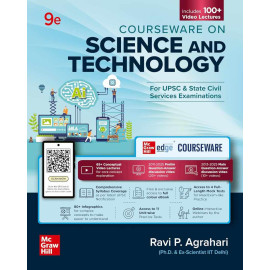 Science and Technology Courseware, 9e by Ravi P. Agrahari for UPSC 2027 | 100+ Author Video Lectures | Prelims PYQs (2011-25) & Mains PYQs (2013-25) | 11 Practice Test | Mock Tests | Colour E-book  English