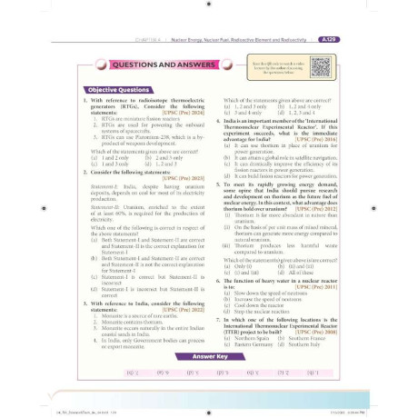 Science and Technology Courseware, 9e by Ravi P. Agrahari for UPSC 2027 | 100+ Author Video Lectures | Prelims PYQs (2011-25) & Mains PYQs (2013-25) | 11 Practice Test | Mock Tests | Colour E-book  English