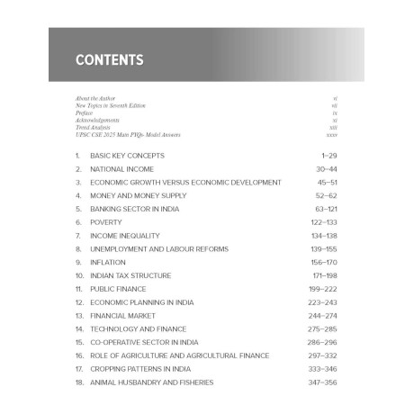 Indian Economy Courseware, 7e by IAS Nitin Singhania for UPSC 2026-27 | 16 Years' Prelims (2010-2025) & Mains PYQs (2021-2025) | 20+ Author Videos | 400+ Practice Questions | Full Colour eBook