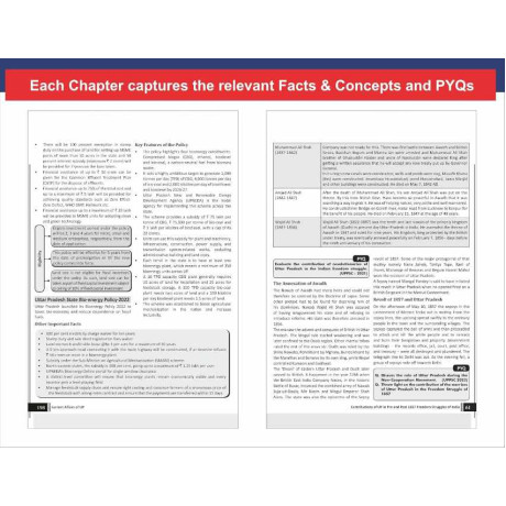 Disha Uttar Pradesh General Studies for UPPSC Mains 2027 Paper V & VI with 2024 - 2026 Previous Year Solved Papers & Practice Questions 4th Edition | UPPCS Mains 2027 Book