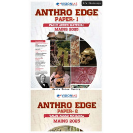 Vision IAS UPSC Mains Anthropology Optional Notes, Paper 1 & 2, latest Edition 2027