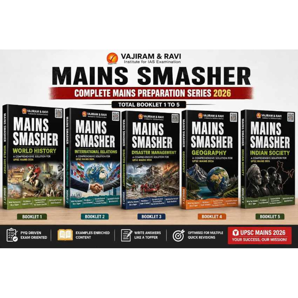 Vajiram & Ravi Mains Smasher Complete 2027