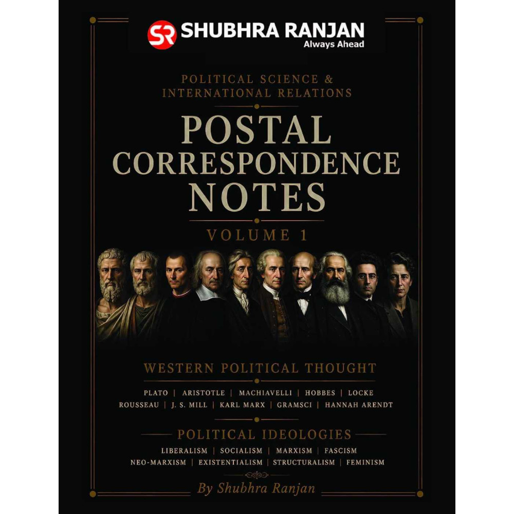 Shubhra Ranjan PSIR Postal Correspondence Notes Set of 5 Books 2026-27 | English Medium