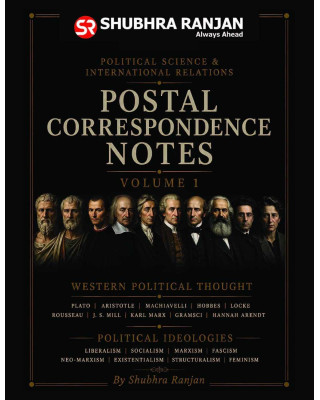 Shubhra Ranjan PSIR Postal Correspondence Notes Set of 5 Books 2026-27 | English Medium