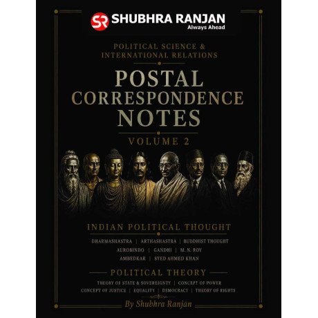 Shubhra Ranjan PSIR Postal Correspondence Notes Set of 5 Books 2026-27 | English Medium
