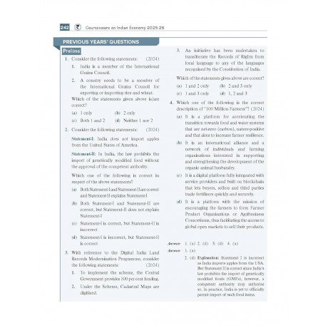 Indian Economy by Ramesh Singh | 17th Edition  (English) 2025-26