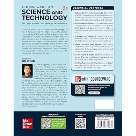 Science and Technology by Ravi P Agrahari for UPSC CSE 2025-26 | 9th Edition  (English) 